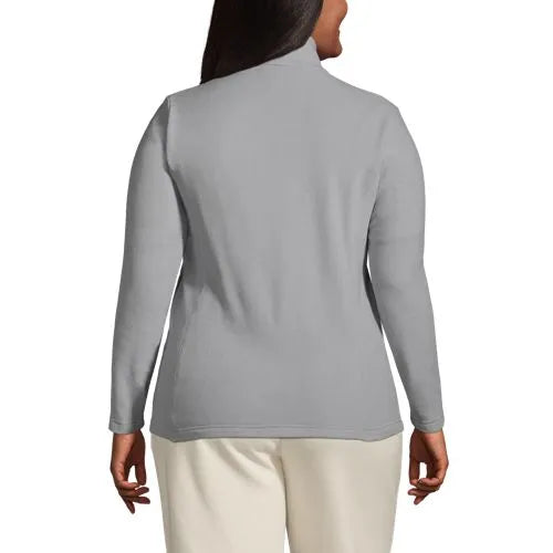 School Uniform Women's Thermacheck 100 Fleece Quarter Zip Pullover Top