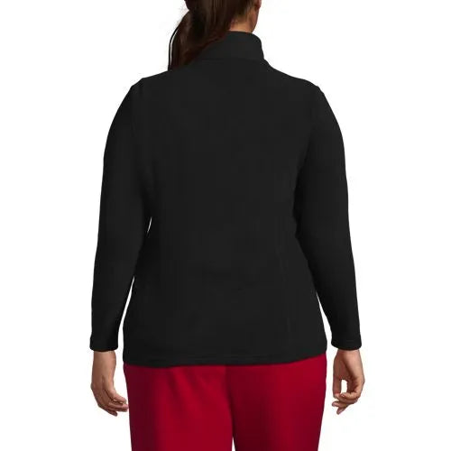 School Uniform Women's Thermacheck 100 Fleece Quarter Zip Pullover Top