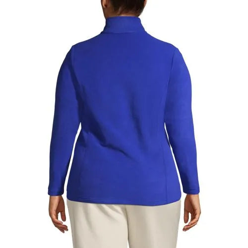 School Uniform Women's Thermacheck 100 Fleece Quarter Zip Pullover Top