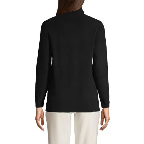School Uniform Women's Thermacheck 100 Fleece Quarter Zip Pullover Top