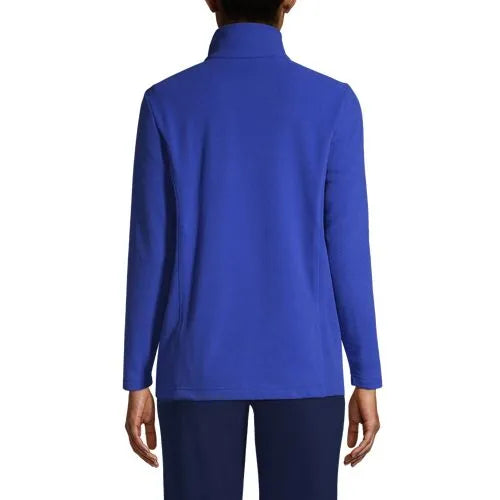 School Uniform Women's Thermacheck 100 Fleece Quarter Zip Pullover Top