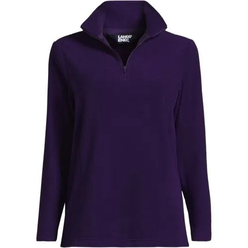 School Uniform Women's Thermacheck 100 Fleece Quarter Zip Pullover Top