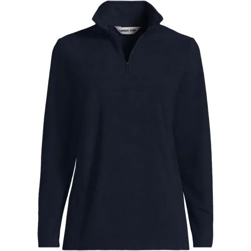School Uniform Women's Thermacheck 100 Fleece Quarter Zip Pullover Top