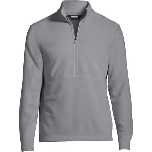School Uniform Men's Thermacheck 100 Fleece Quarter Zip Pullover Top