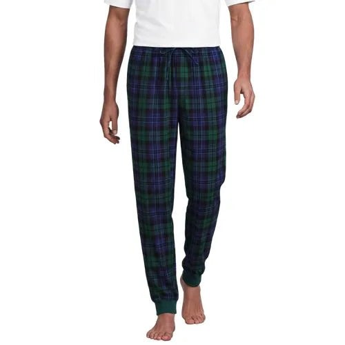 Men's Flannel Jogger Pajama Pants