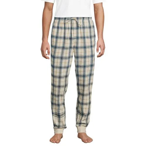 Men's Flannel Jogger Pajama Pants