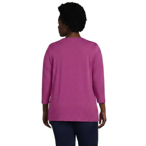 Women's 3/4 Sleeve Cotton Supima Tunic