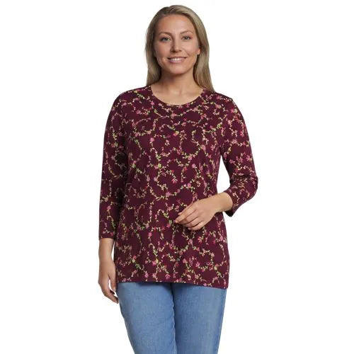 Women's 3/4 Sleeve Cotton Supima Tunic