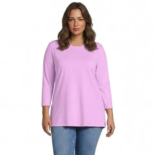 Women's 3/4 Sleeve Cotton Supima Tunic