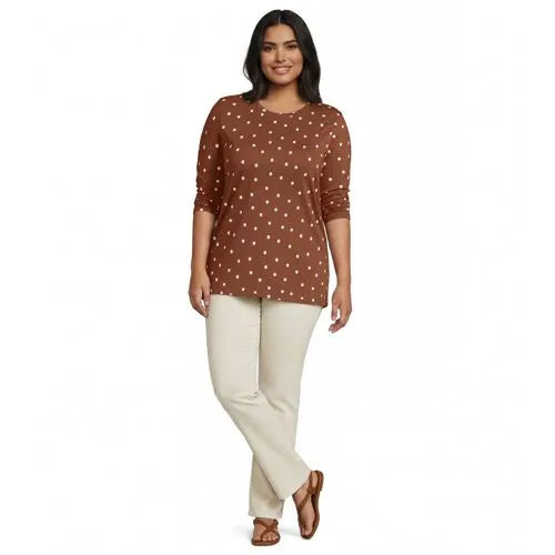Women's 3/4 Sleeve Cotton Supima Tunic