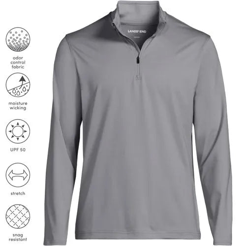 Unisex Rapid Dry Quarter Zip Pullover