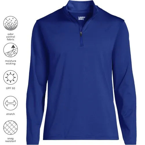 Unisex Rapid Dry Quarter Zip Pullover