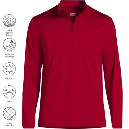 Unisex Rapid Dry Quarter Zip Pullover