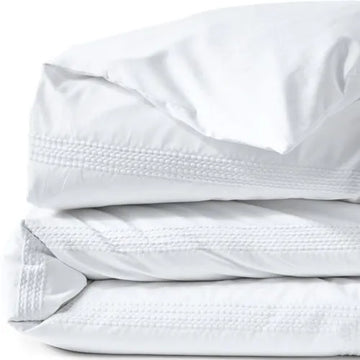 400 Thread Count Premium Supima Cotton No Iron Sateen Embroidered Duvet Bed Cover