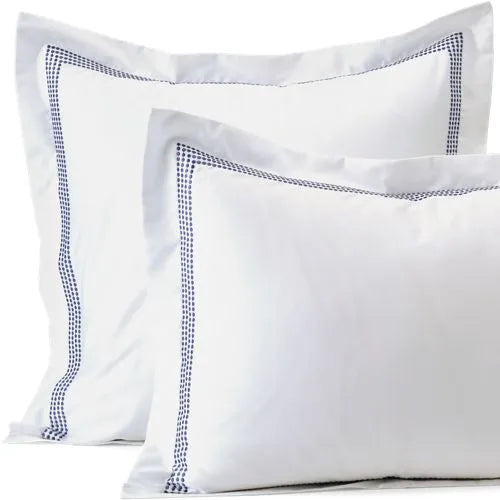 400 Thread Count Premium Supima Cotton No Iron Sateen Embroidered Duvet Bed Cover