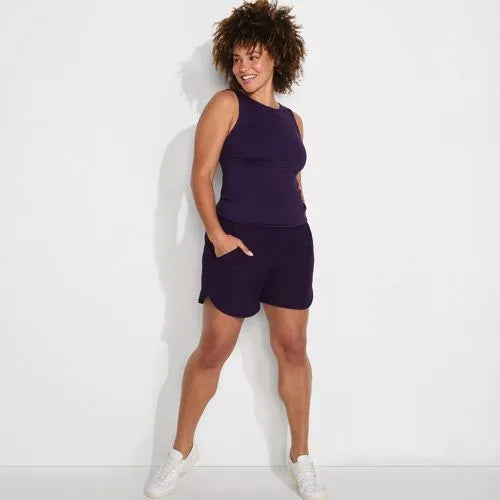 Women's Curvy Fit 5" Quick Dry Board Shorts Swim Shorts with Panty