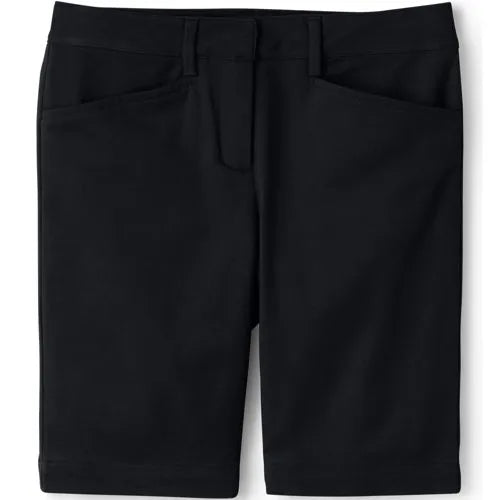 Custom Girls Stretch Chino Bermuda Shorts