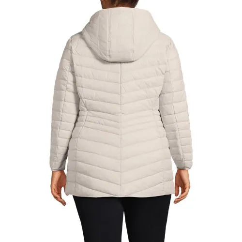 Plus Size Wanderweight Packable Down Long Jacket