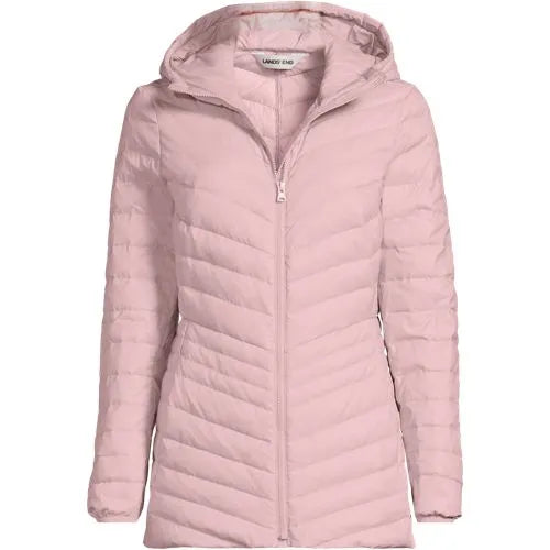 Plus Size Wanderweight Packable Down Long Jacket