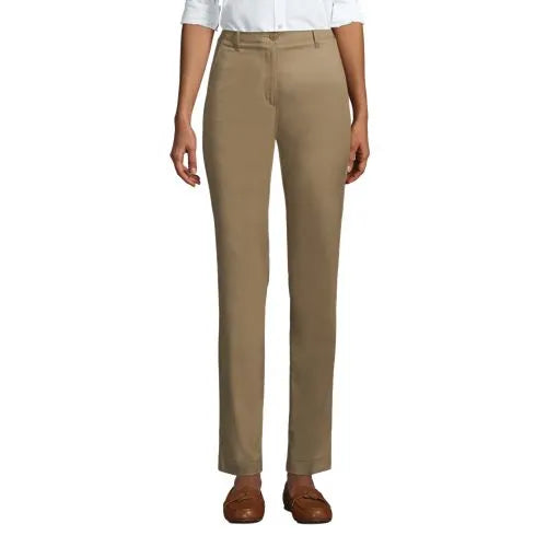 School Uniform Women's Slim Leg Chino Pants