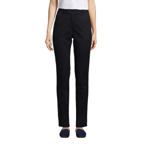 School Uniform Women's Slim Leg Chino Pants