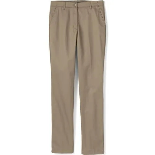 School Uniform Women's Slim Leg Chino Pants