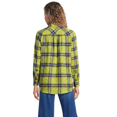 Flannel Boyfriend Long Sleeve Shirt