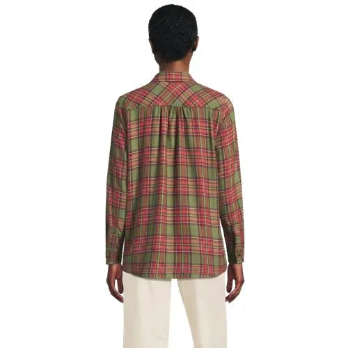 Flannel Boyfriend Long Sleeve Shirt