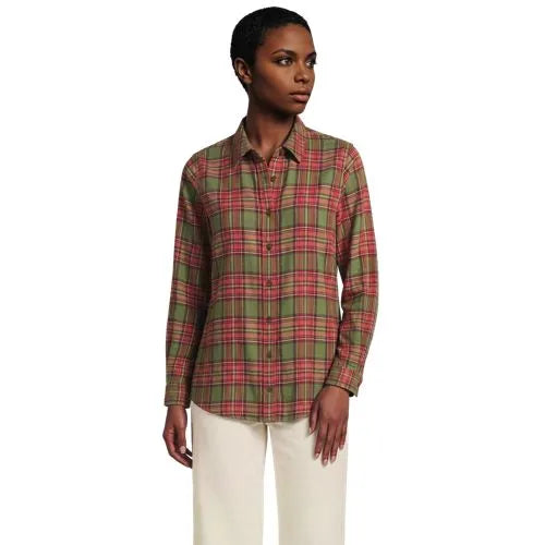Flannel Boyfriend Long Sleeve Shirt