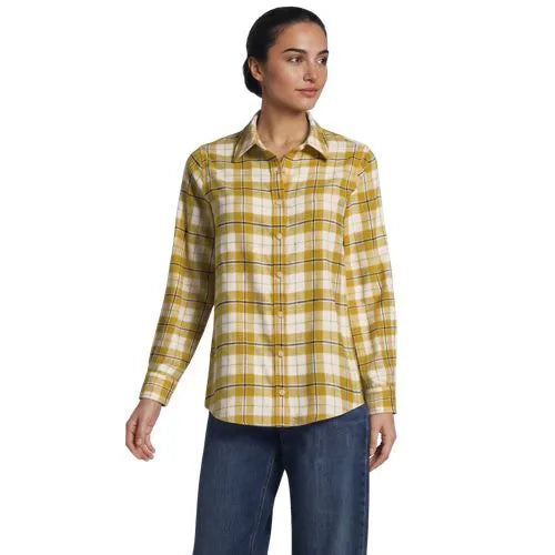 Flannel Boyfriend Long Sleeve Shirt