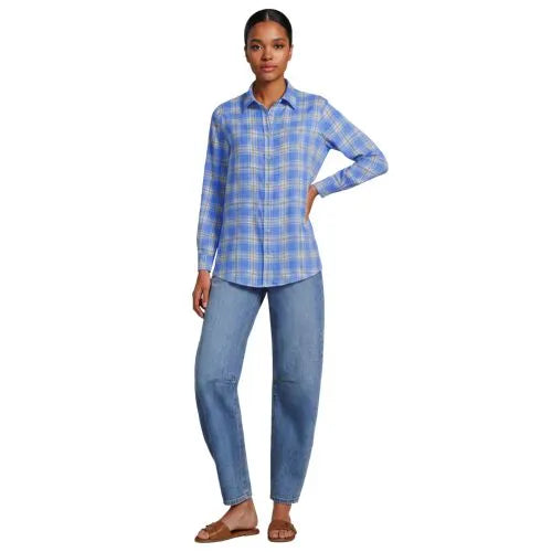 Flannel Boyfriend Long Sleeve Shirt