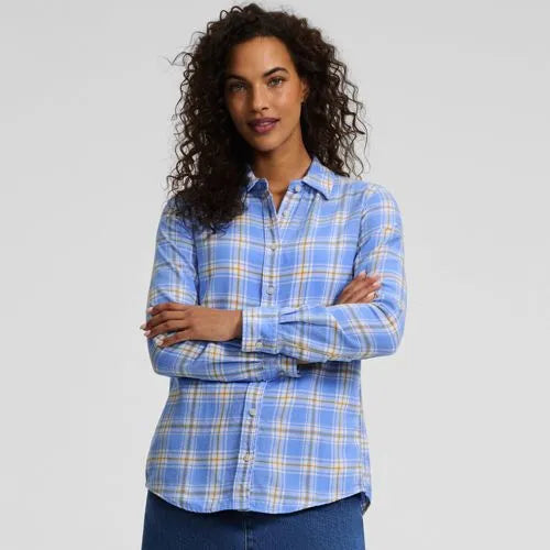 Flannel Boyfriend Long Sleeve Shirt