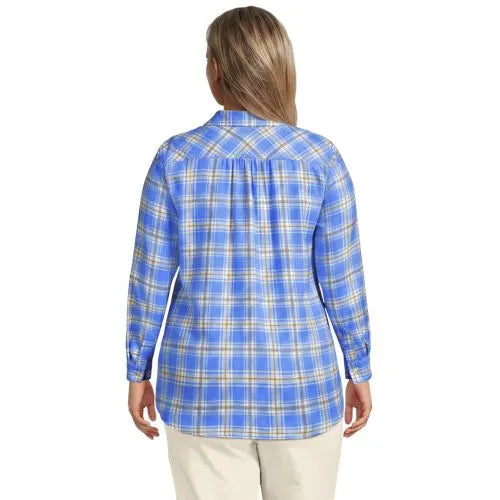 Flannel Boyfriend Long Sleeve Shirt