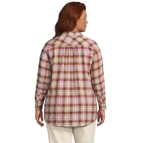 Flannel Boyfriend Long Sleeve Shirt
