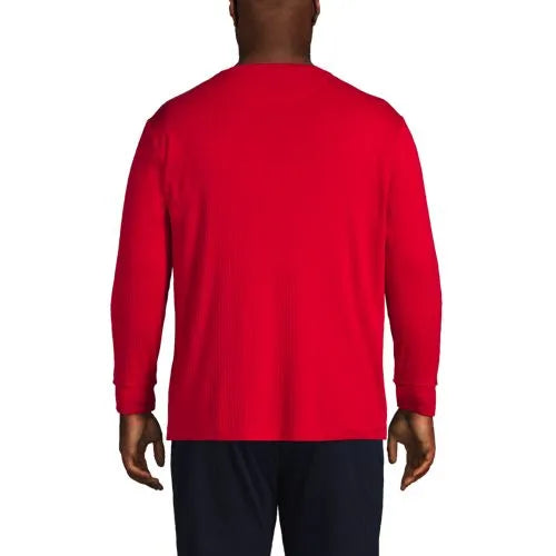 Men's Knit Rib Pajama Henley
