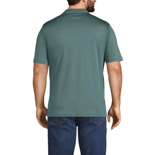 Men's Short Sleeve Cotton Supima Polo Shirt with Pocket