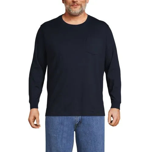 Men's Super-T Long Sleeve T-Shirt with Pocket