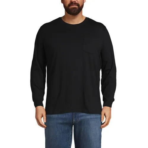 Men's Super-T Long Sleeve T-Shirt with Pocket