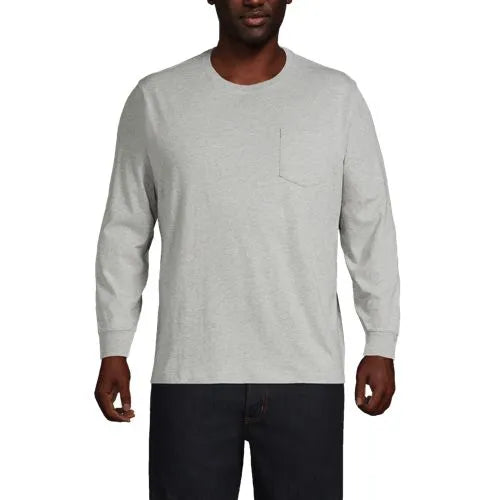 Men's Super-T Long Sleeve T-Shirt with Pocket