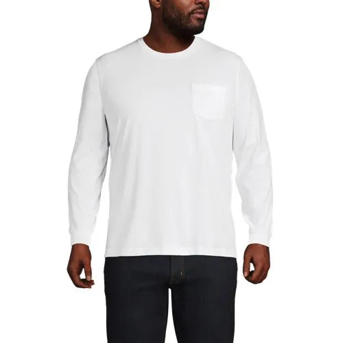 Men's Super-T Long Sleeve T-Shirt with Pocket
