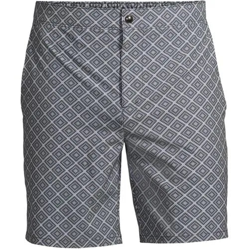 Men's Lined 7" Hybrid Swim Shorts