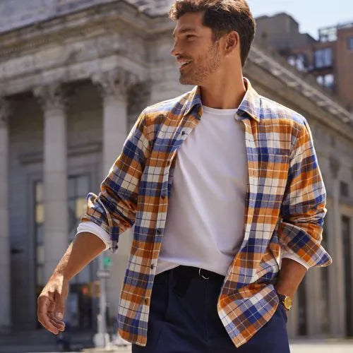 Men's Long Sleeve Cotton Supima Tee