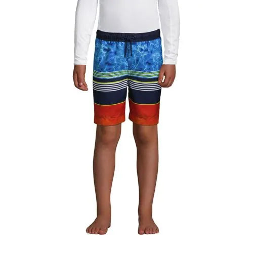 Boys Printed Volley Swim Trunks