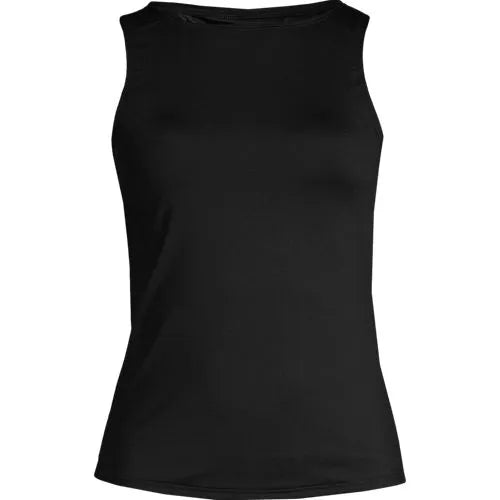 Women's Mastectomy High Neck UPF 50 Sun Protection Modest Tankini Swimsuit Top