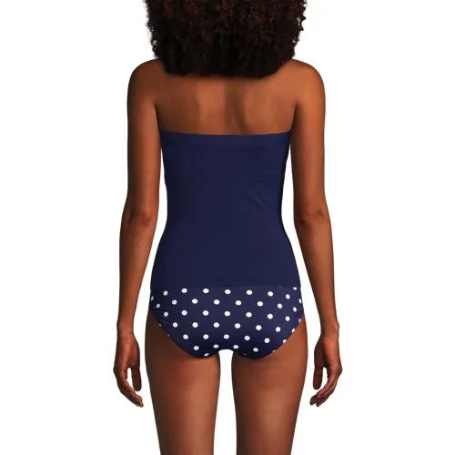 Women's Bandeau Tankini Swimsuit Top
