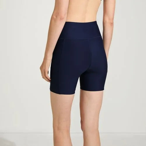 Women's 6" High Waisted Bike Swim Shorts