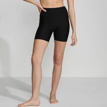 Women's 6" High Waisted Bike Swim Shorts