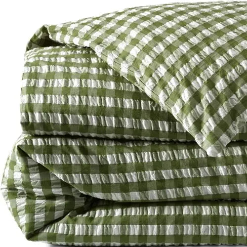 Cotton Seersucker Duvet Bed Cover