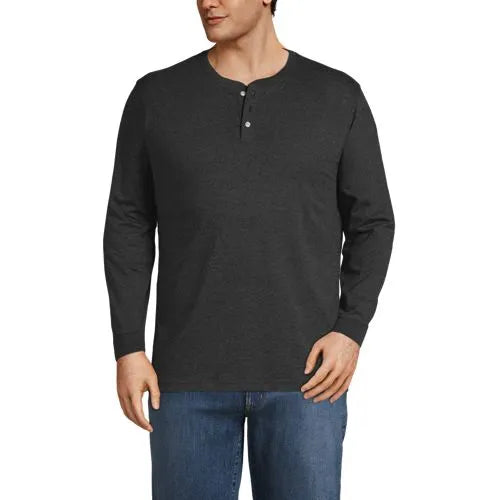 Men's Super-T Long Sleeve Henley Shirt