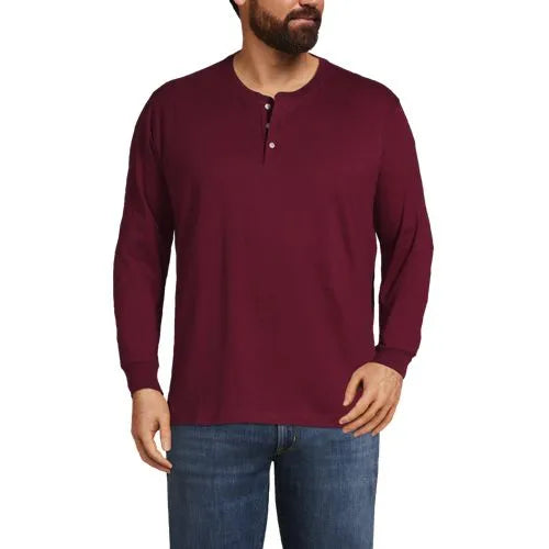 Men's Super-T Long Sleeve Henley Shirt